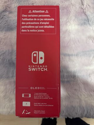 Nintendo Switch OLED Blanca