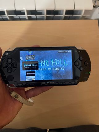 PSP Negra 64GB + Funda + Cable Cargador y PC