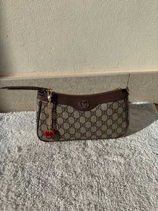 Gucci Ophida Tessuto GG con Fragolina