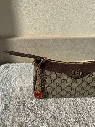 Gucci Ophida Tessuto GG con Fragolina