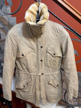 Cappottino in vera pelle vintage retro’