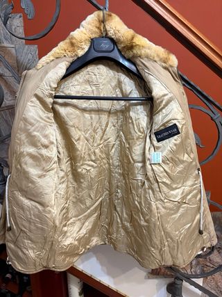 Cappottino in vera pelle vintage retro’