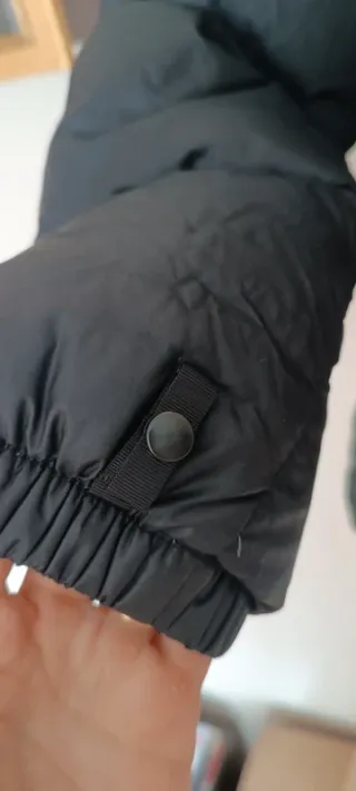 Chaqueta Plumifero NorthFace Nuptse 700 Negra Niñ@