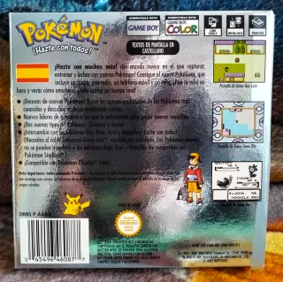 Pokémon Edición Plata Game Boy Color Completo
