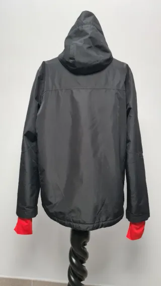 Giubbino Snowboard Uomo Taglia L Nero Rosso