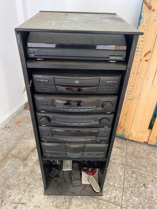 Equipo de Sonido Kenwood Negro