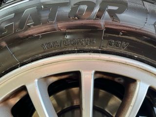 Llantas 15 4x100 con neumáticos nuevos