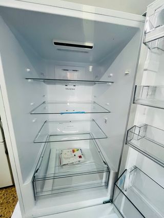 Nevera Hoover 185cm Blanca