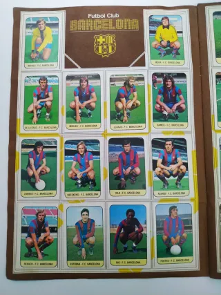 ÁLBUM FÚTBOL 78-79 ESTE COMPLETO CON FICHAJES
