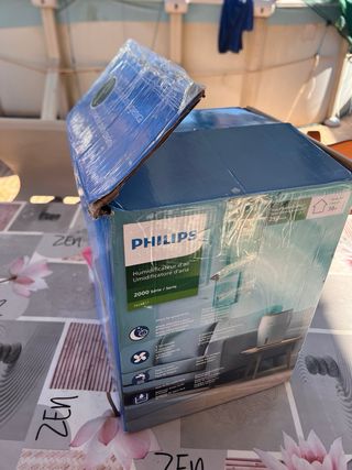 Humidificador Philips Blanco y Dorado