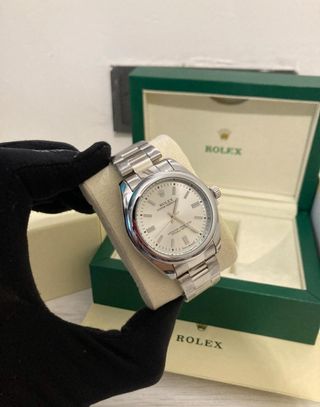 Rolex Oyster Perpetual Plata