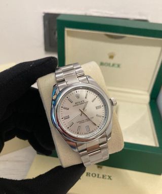 Rolex Oyster Perpetual Plata