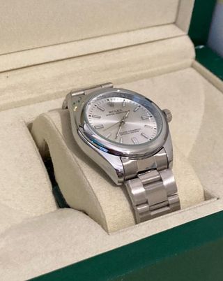 Rolex Oyster Perpetual Plata