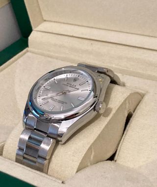 Rolex Oyster Perpetual Plata