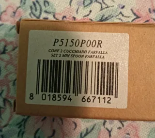 Mini cucchiaini Thun farfalla/fiore