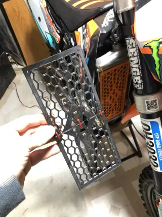 Rejilla Radiador KTM Dirtbike (Media)