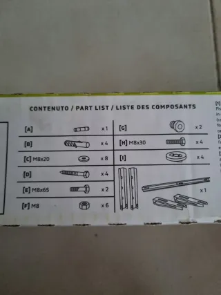 Staffa supporto condizionatore universale