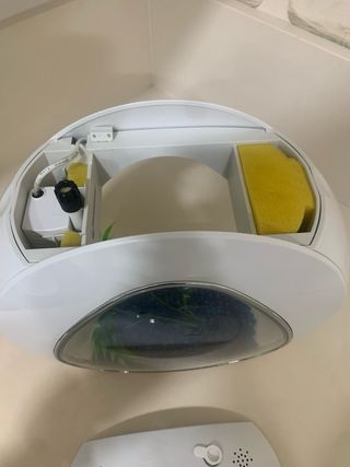 Acuario moderno de escritorio cristal y plástico