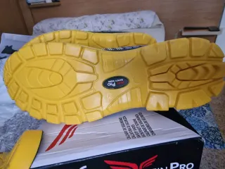 Calzado Seguridad Vein Pro Gris/Amarillo Talla 43