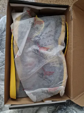 Calzado Seguridad Vein Pro Gris/Amarillo Talla 43