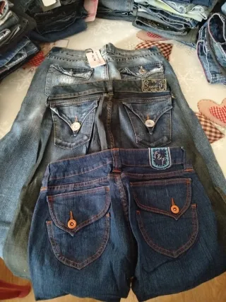 Pantalones vaqueros mujer