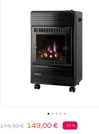 Estufa Orbegozo HBF 95 Llama Azul