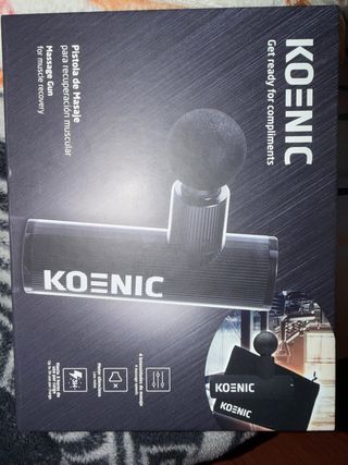 Pistola de Masaje KOENIC - Recuperación Muscular
