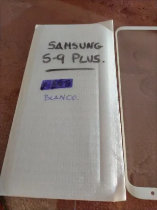 Protector Pantalla Samsung S9 Plus Blanco