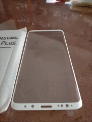 Protector Pantalla Samsung S9 Plus Blanco