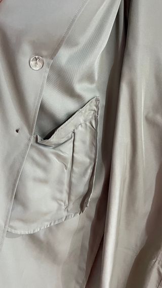 Gabardina Stradivarius verde  Mujer