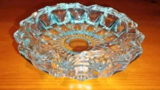 Cenicero de cristal tallado de France