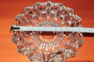 Cenicero de cristal tallado de France