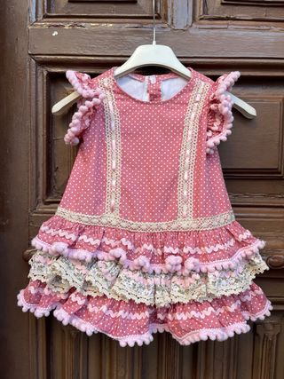 Traje de flamenca niña 2 años
