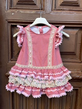 Traje de flamenca niña 2 años