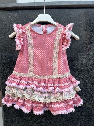 Traje de flamenca niña 2 años