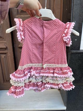 Traje de flamenca niña 2 años