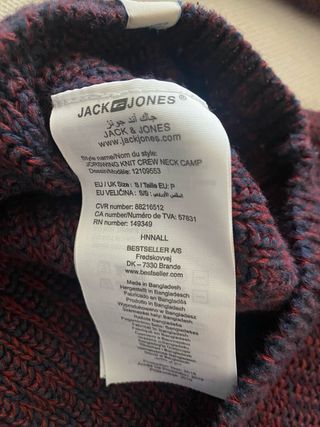 Jersey Jack & Jones Rojo