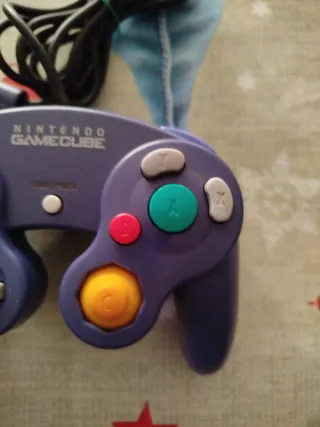 Mando Nintendo GameCube Morado