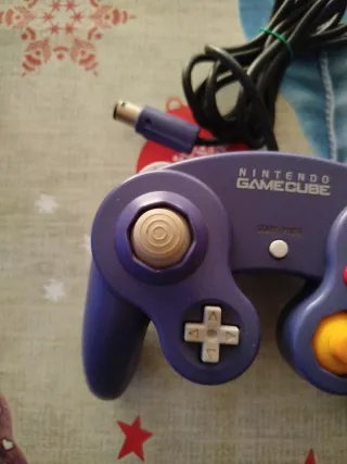Mando Nintendo GameCube Morado