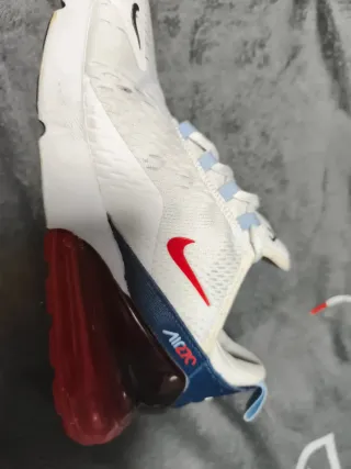 Nike Air Max 270 Blancas Rojas Talla 42