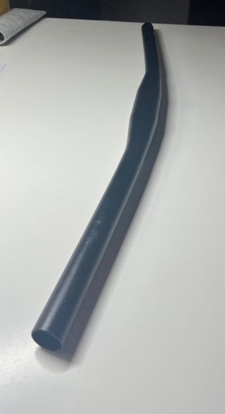 Manillar de bicicleta negro