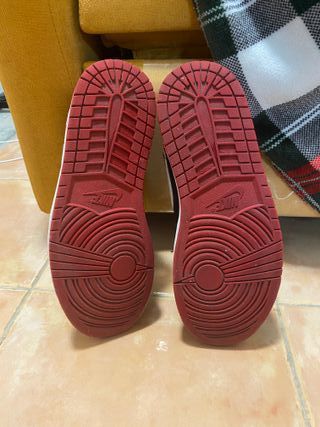 Nike Air Jordan 1 Low Negro/Rojo