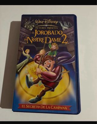 VHS El Jorobado de Notre Dame 2 Disney