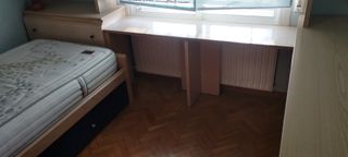 Dormitorio juvenil modular haya