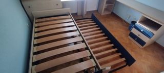 Dormitorio juvenil modular haya