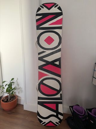 Pack Tabla Snowboard 138cm Botas y Fijaciones