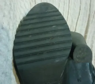 Botines Nature Talla 38 Negro