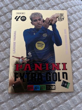 Panini Adrenalyn XL Lamine Yamal Extra Gold