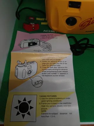 Cámara Achiever Giant Quick Shot Mini Flash