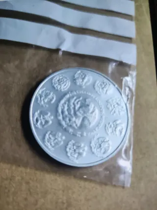 Moneda Plata 1 Onza Libertad